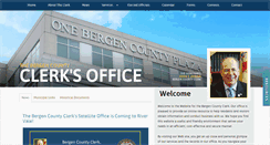 Desktop Screenshot of bergencountyclerk.org